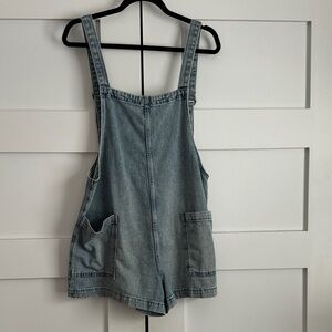 Aerie denim shortails / bibs